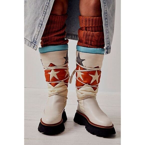 New Free People Montrose Puffer Boots Size 38 - Picture 2 of 6